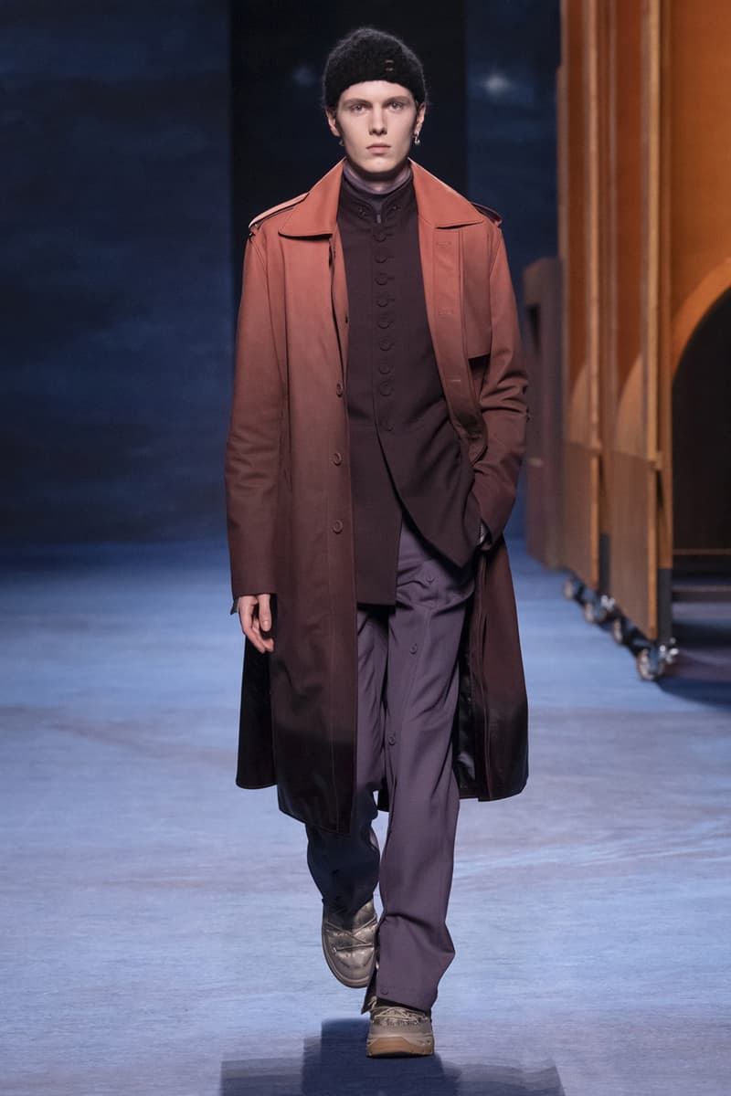 Dior Fall/Winter 2021 Collection Runway Show peter doig kim jones menswear fw21 lookbook