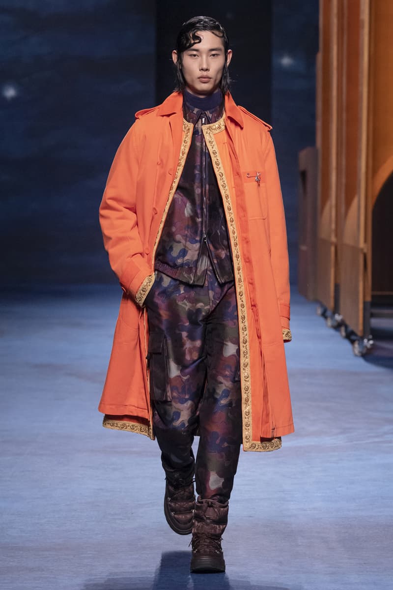 Dior Fall/Winter 2021 Collection Runway Show peter doig kim jones menswear fw21 lookbook