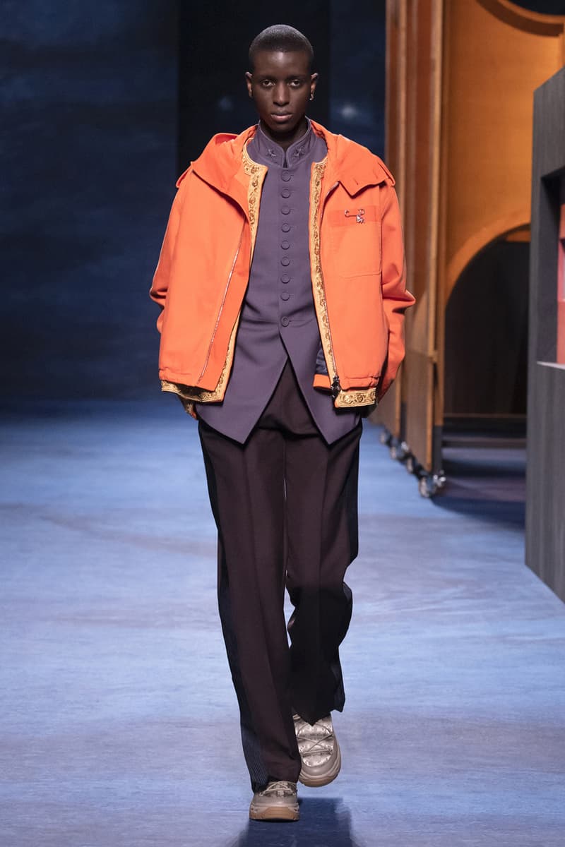 Dior Fall/Winter 2021 Collection Runway Show peter doig kim jones menswear fw21 lookbook