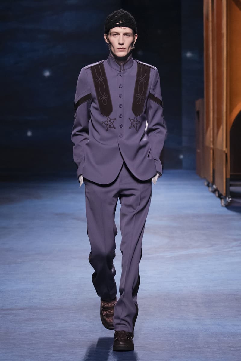 Dior Fall/Winter 2021 Collection Runway Show peter doig kim jones menswear fw21 lookbook