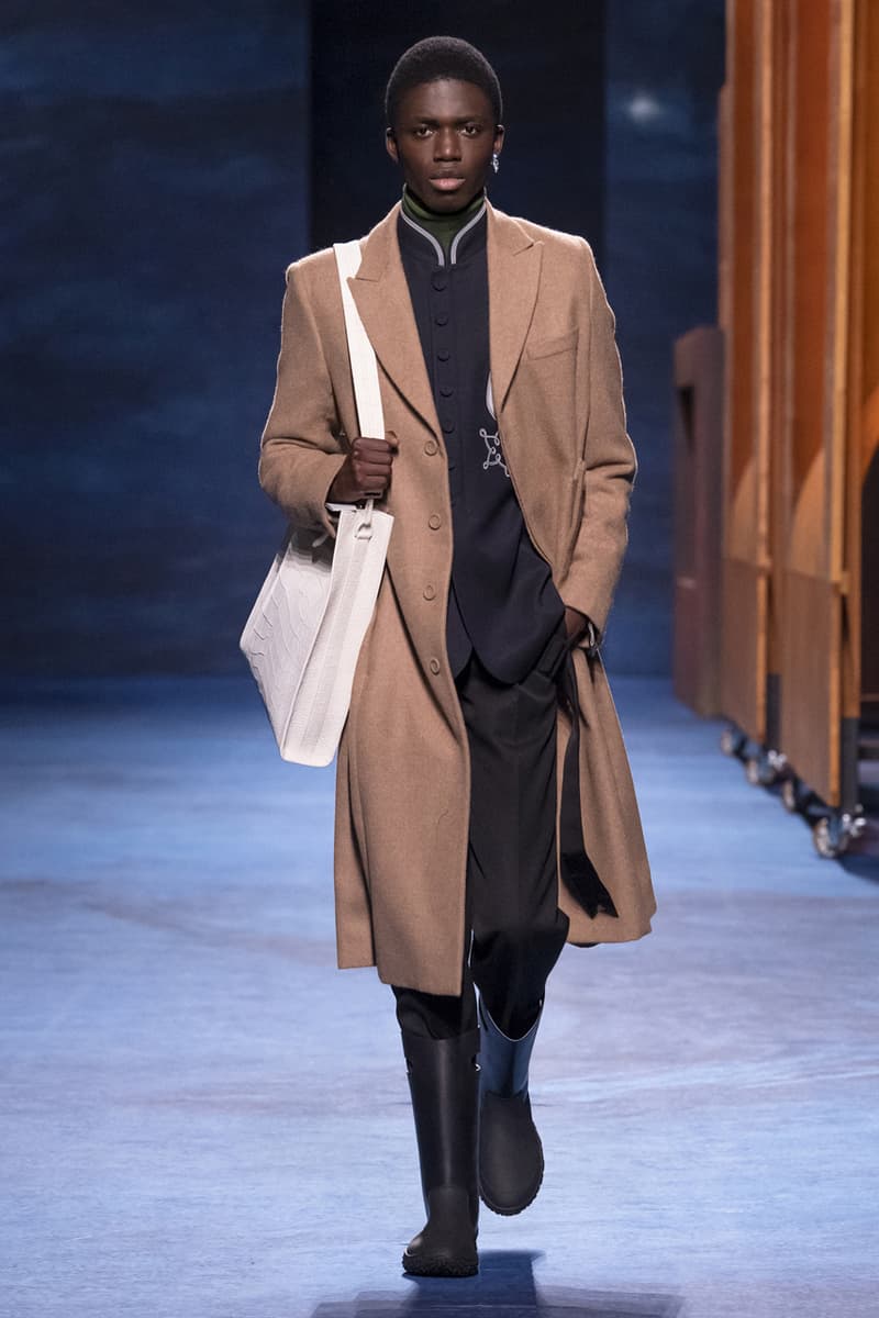 Dior Fall/Winter 2021 Collection Runway Show peter doig kim jones menswear fw21 lookbook