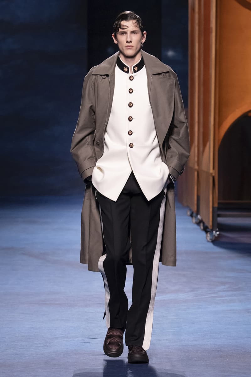 Dior Fall/Winter 2021 Collection Runway Show peter doig kim jones menswear fw21 lookbook