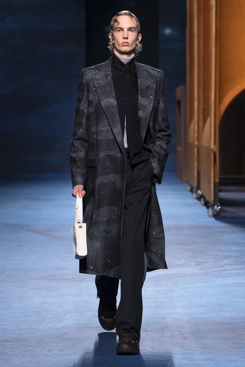 Dior Fall/Winter 2021 Collection Runway Show peter doig kim jones menswear fw21 lookbook