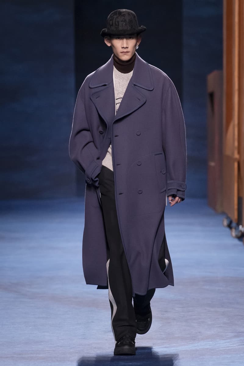 Dior Fall/Winter 2021 Collection Runway Show peter doig kim jones menswear fw21 lookbook