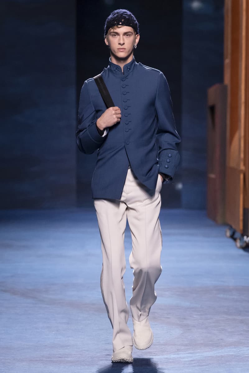 Dior Fall/Winter 2021 Collection Runway Show peter doig kim jones menswear fw21 lookbook