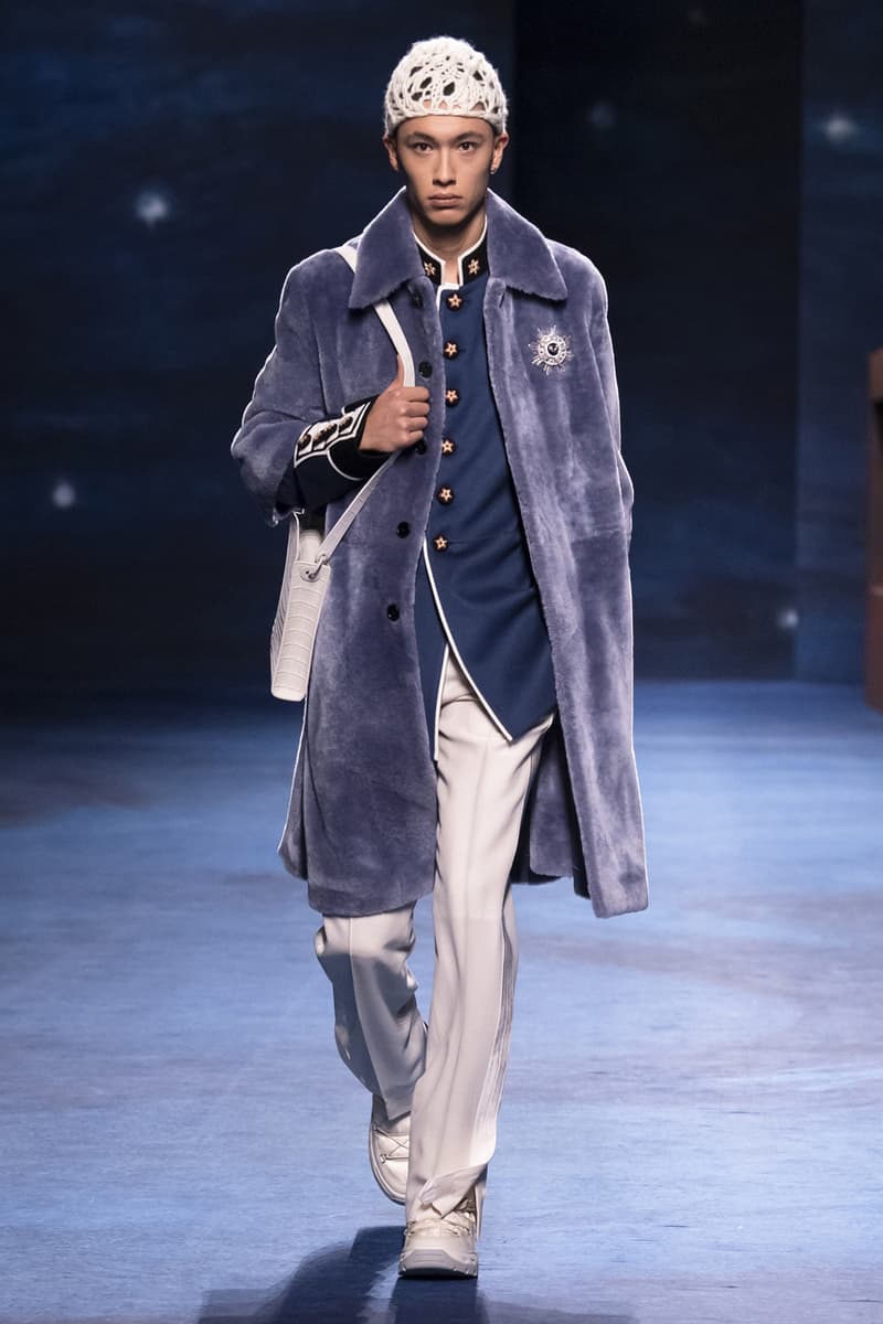 Dior Fall/Winter 2021 Collection Runway Show peter doig kim jones menswear fw21 lookbook