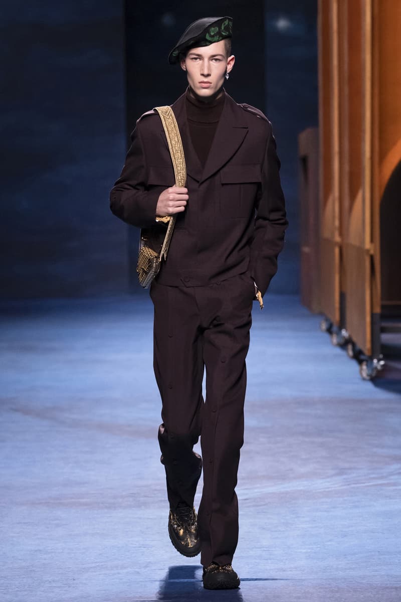 Dior Fall/Winter 2021 Collection Runway Show peter doig kim jones menswear fw21 lookbook