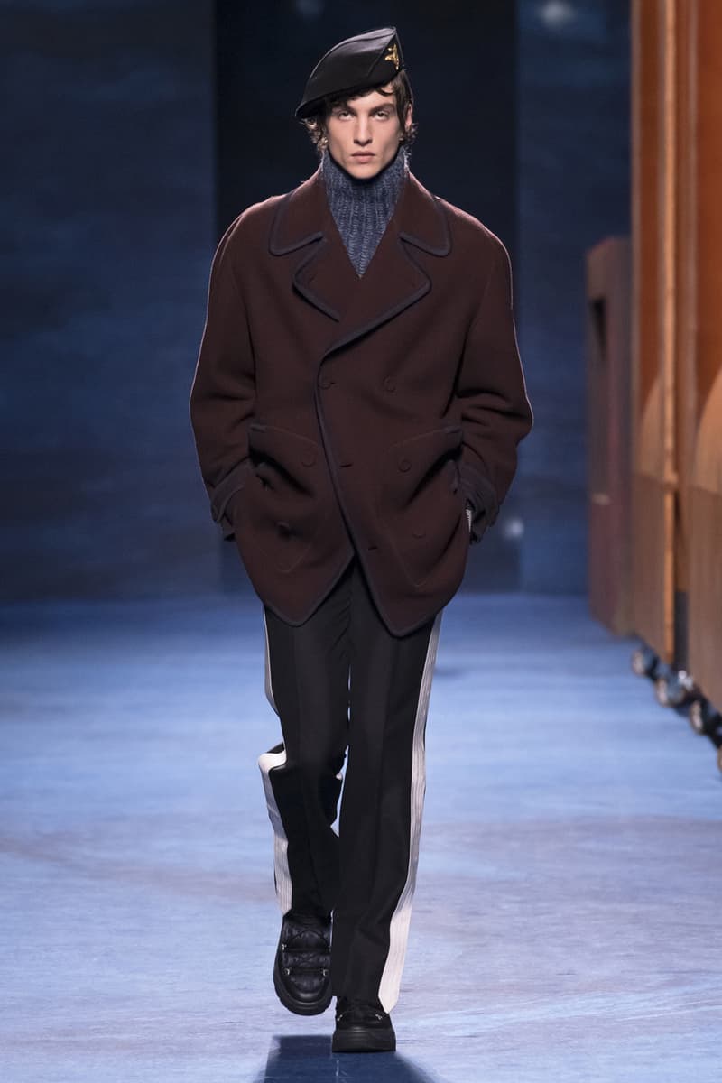 Dior Fall/Winter 2021 Collection Runway Show peter doig kim jones menswear fw21 lookbook