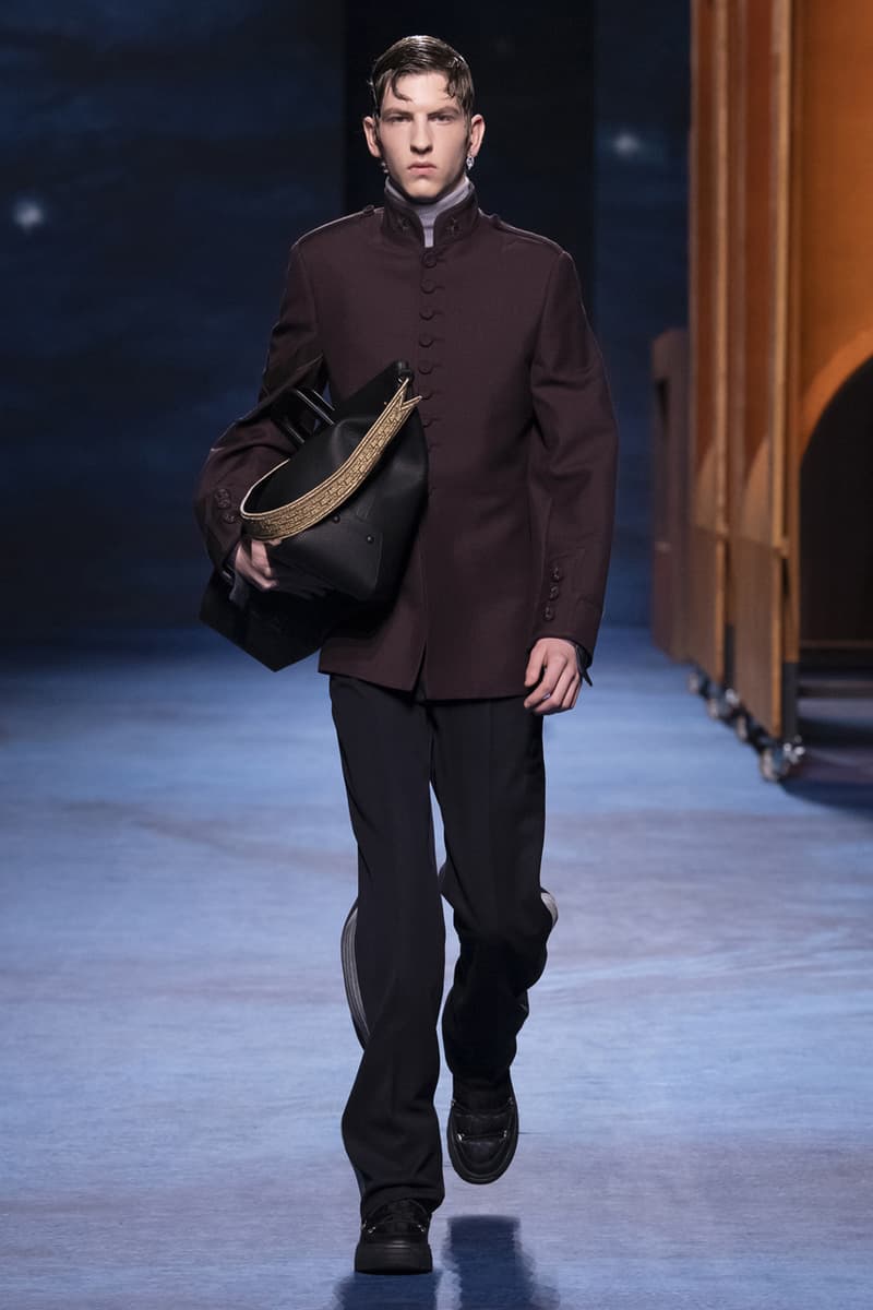 Dior Fall/Winter 2021 Collection Runway Show peter doig kim jones menswear fw21 lookbook