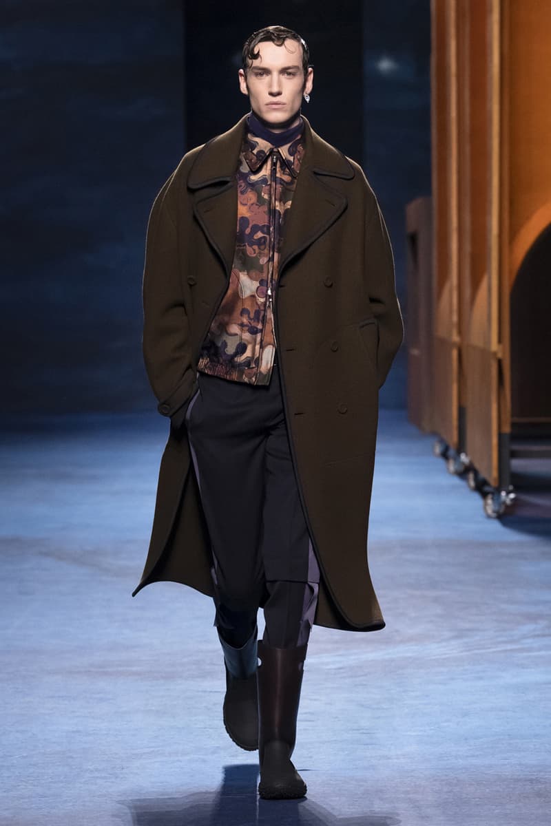 Dior Fall/Winter 2021 Collection Runway Show peter doig kim jones menswear fw21 lookbook