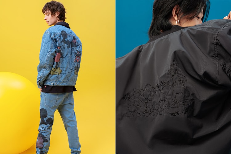 The Disney and Levi's Mickey Mouse Gang Capsule Collection "Sure Is Swell"