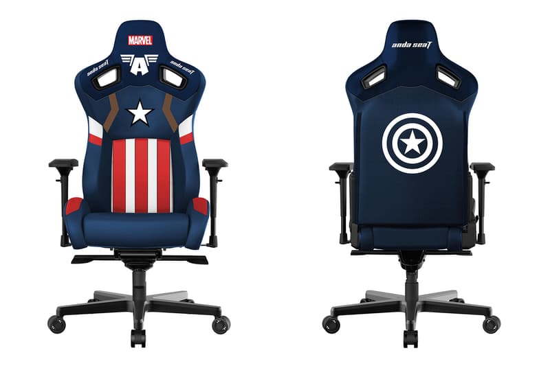 Disney Marvel Avengers AndaSeat Gaming Chairs Release Info Buy Price Captain America Iron Man Spider-Man Ant Man