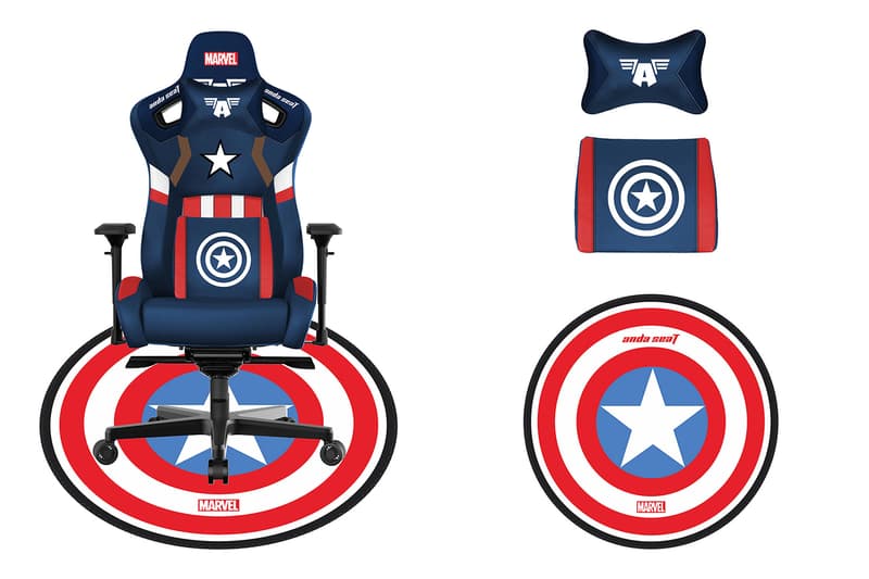 Disney Marvel Avengers AndaSeat Gaming Chairs Release Info Buy Price Captain America Iron Man Spider-Man Ant Man