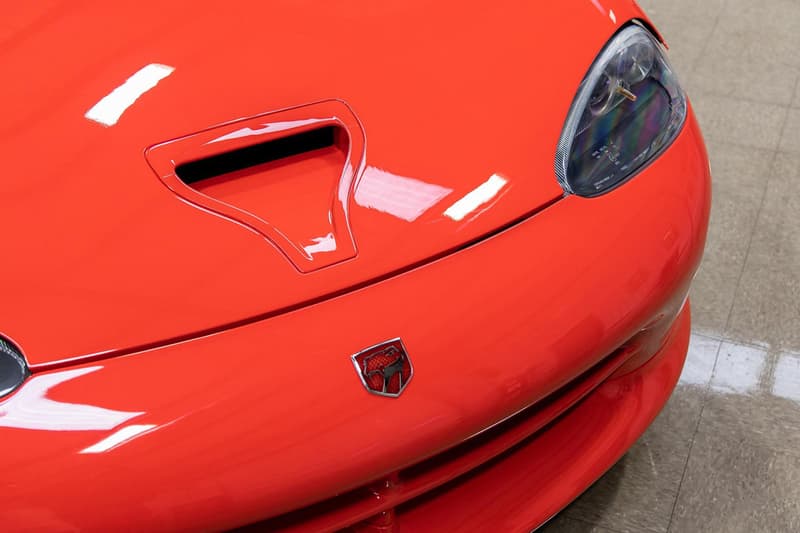 1997 Dodge Viper GTS Coupe Auction with 17 Miles Red Supercar Bring a Trailer Rare Low Mileage