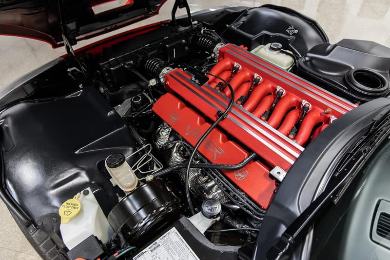 1997 Dodge Viper GTS Coupe Auction with 17 Miles Red Supercar Bring a Trailer Rare Low Mileage