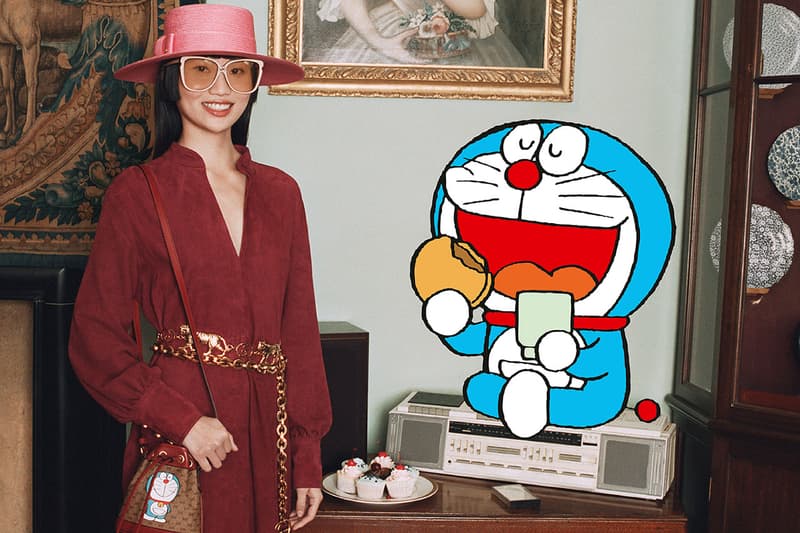 Doraemon x Gucci Chinese New Year Collaboration collection release date info buy january 20 bags apparel ready-to-wear