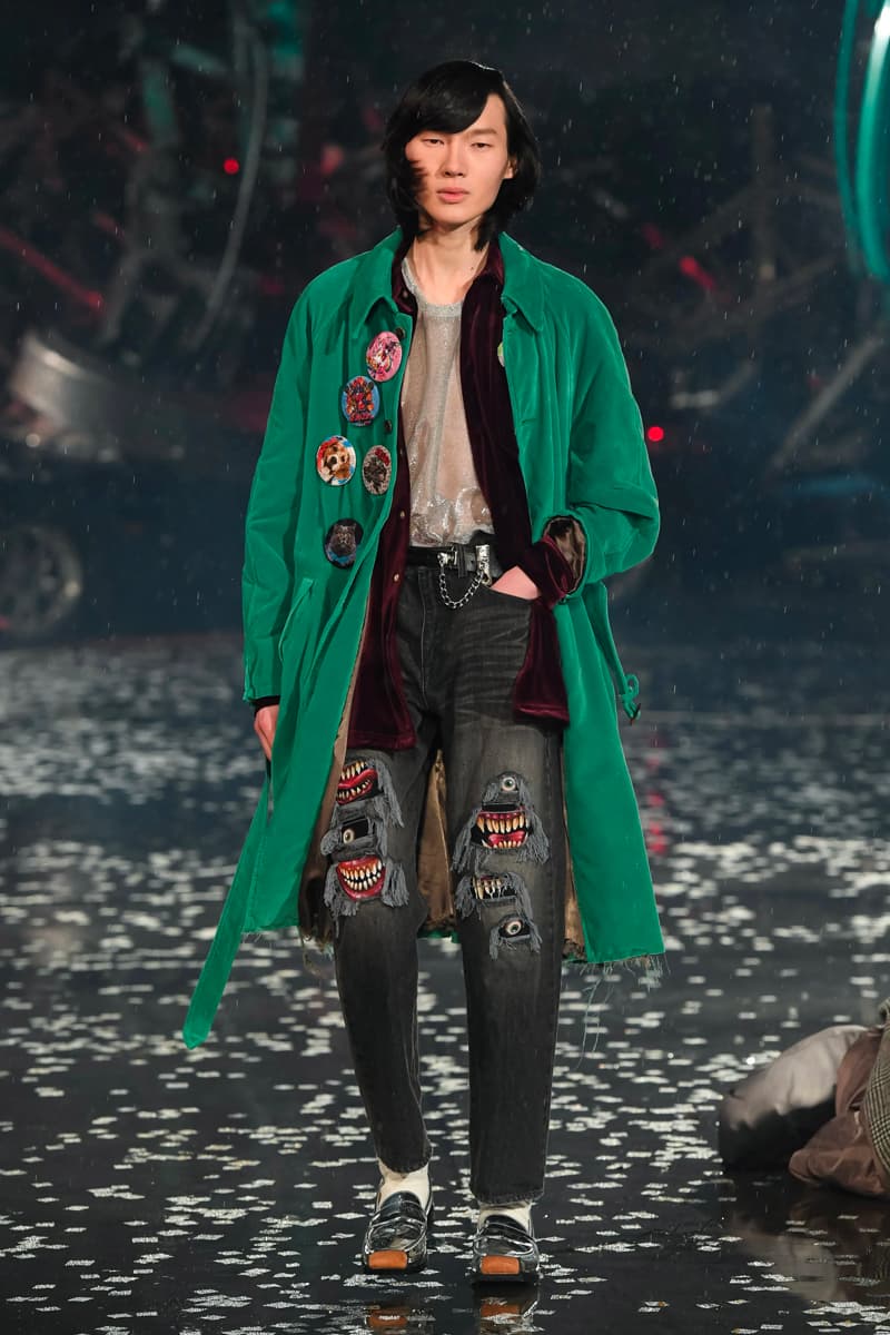 doublet Fall 2021 Runway menswear streetwear f21 collection tokyo japanese fashion week Masayuki Ino shirts jackets coats pants trousers denim overalls stuffed animals info