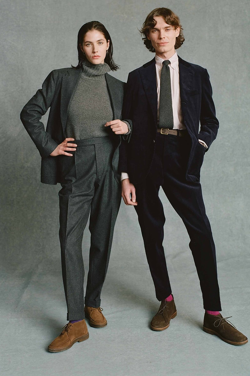 drakes michael hill creative director savile row tailoring suit covid coronavirus details information interview feature