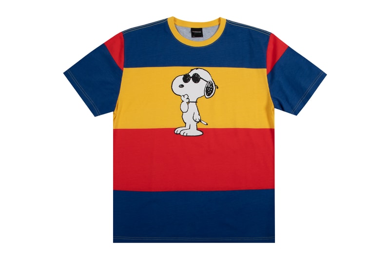 Dumbgood Peanuts Limited Capsule Collection Charlie Brown Snoopy Linus Woodstock Lucy Piano Beagle Cartoon Comic Strip 1950s Streetstyle Primary Colors