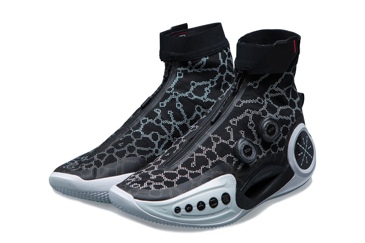 li ning way of dwyane wade 9 black white red official release date info photos price store list buying guide