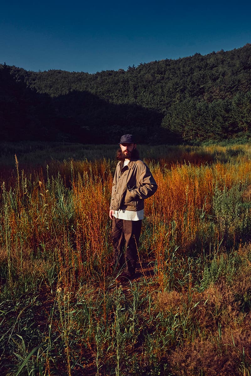 eastlogue spring summer 2021 lookbook menswear streetwear visuals ss21 collection jackets shirts pants trousers button ups tees pants scarves info