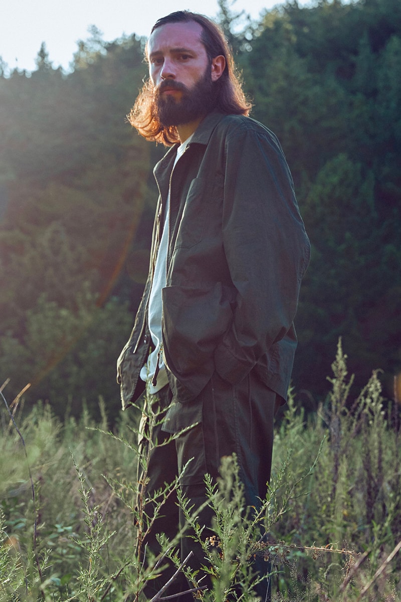 eastlogue spring summer 2021 lookbook menswear streetwear visuals ss21 collection jackets shirts pants trousers button ups tees pants scarves info