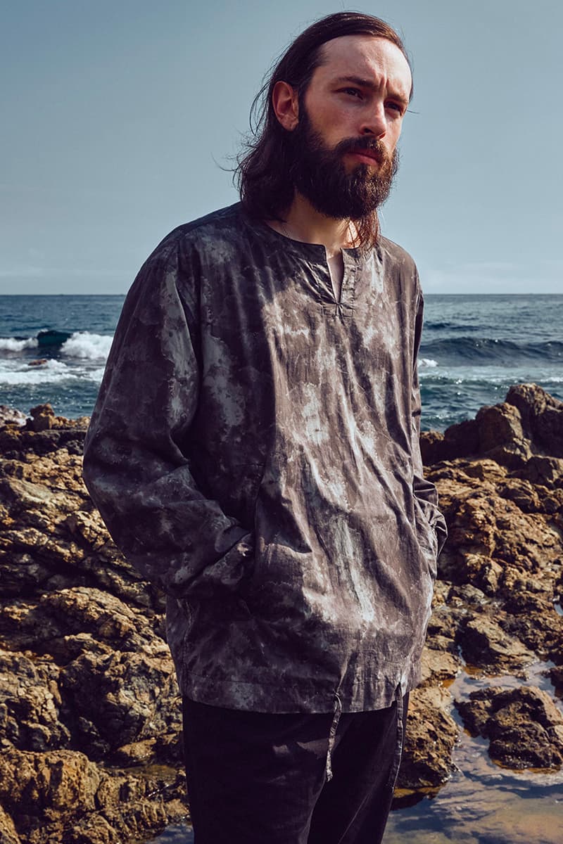 eastlogue spring summer 2021 lookbook menswear streetwear visuals ss21 collection jackets shirts pants trousers button ups tees pants scarves info