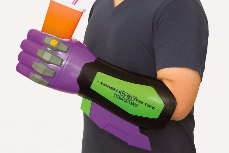 Watch 'Evangelion: 3.0+1.0' In Style With the Eva Unit-01 Arm Drink Holder