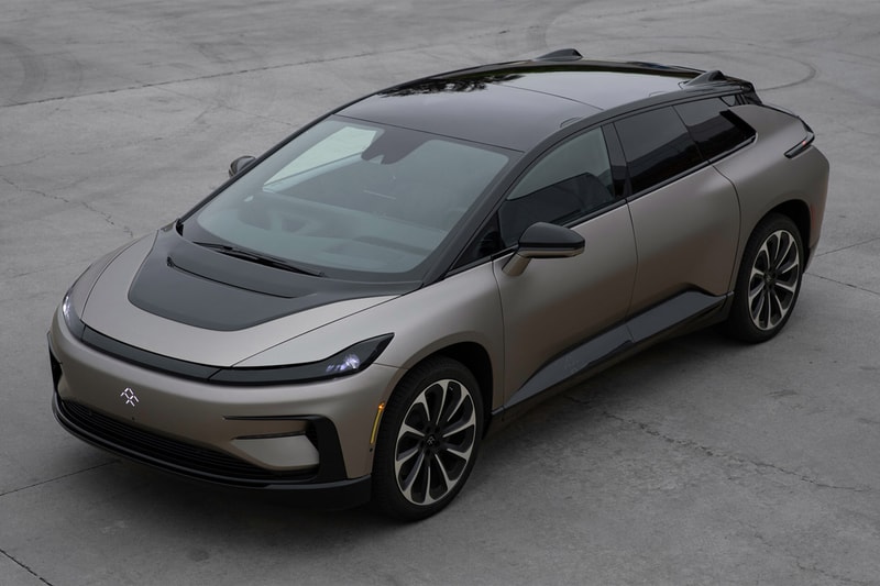 faraday future electric car vehicle ev automaker manufacturer initial public offering ipo public 1 one billion usd fund raise 