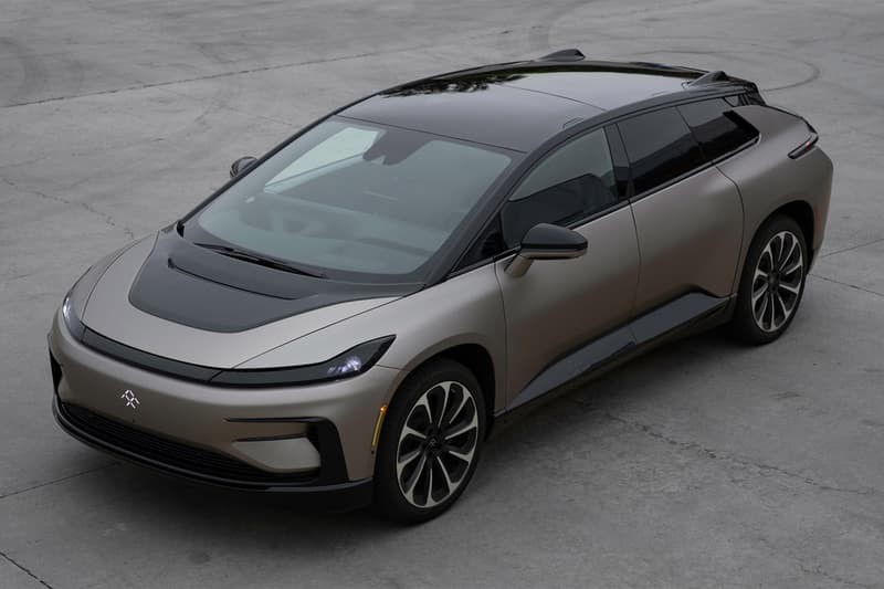 faraday future electric car vehicle ev automaker manufacturer initial public offering ipo public 1 one billion usd fund raise
