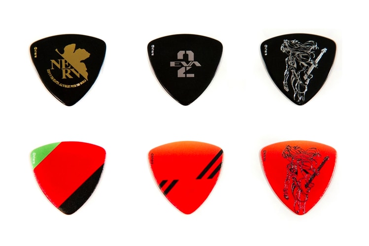 Fender Drops a Set of Evangelion-Themed "Asuka" Guitar Picks