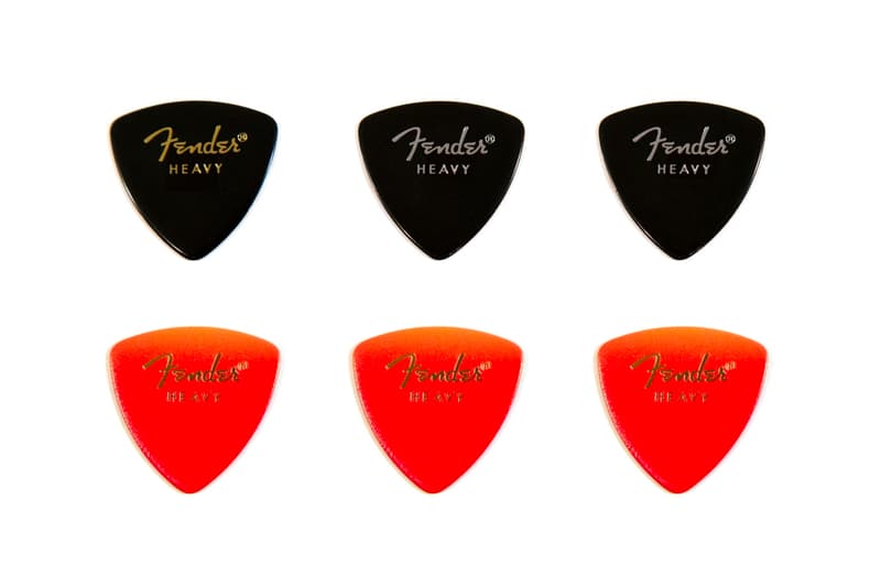 Fender Evangelion Asuka Pick Set Release movies anime instruments guitars accessories Evangelion: 3.0+1.0 Thrice Upon a Time design nerv Japan 