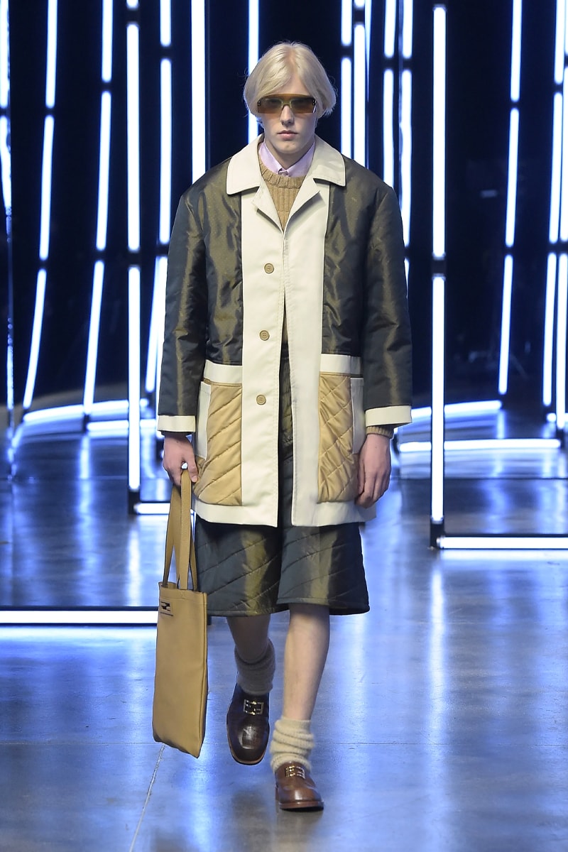 Fendi Menswear FW21 Collection Milan Fashion Week Fall Winter 2021 Silvia Venturini Fendi Luxury Fashion