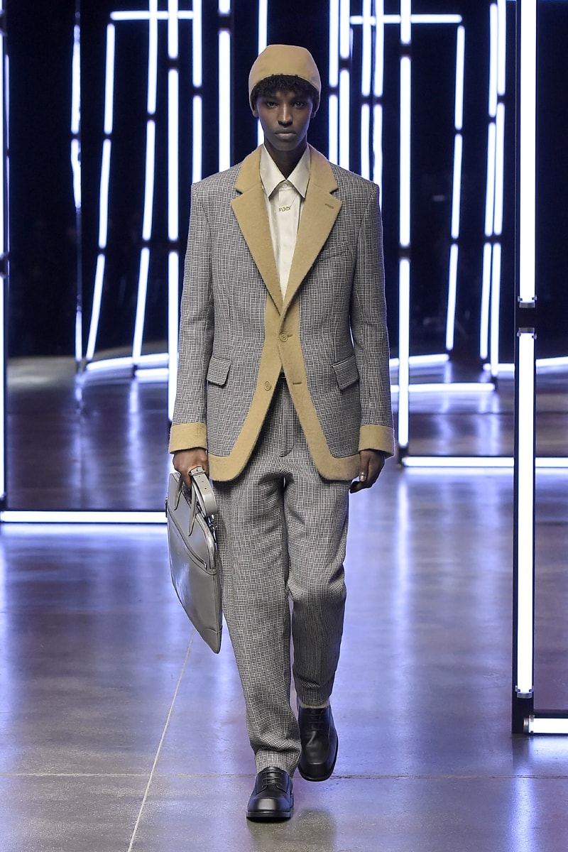 Fendi Menswear FW21 Collection Milan Fashion Week Fall Winter 2021 Silvia Venturini Fendi Luxury Fashion