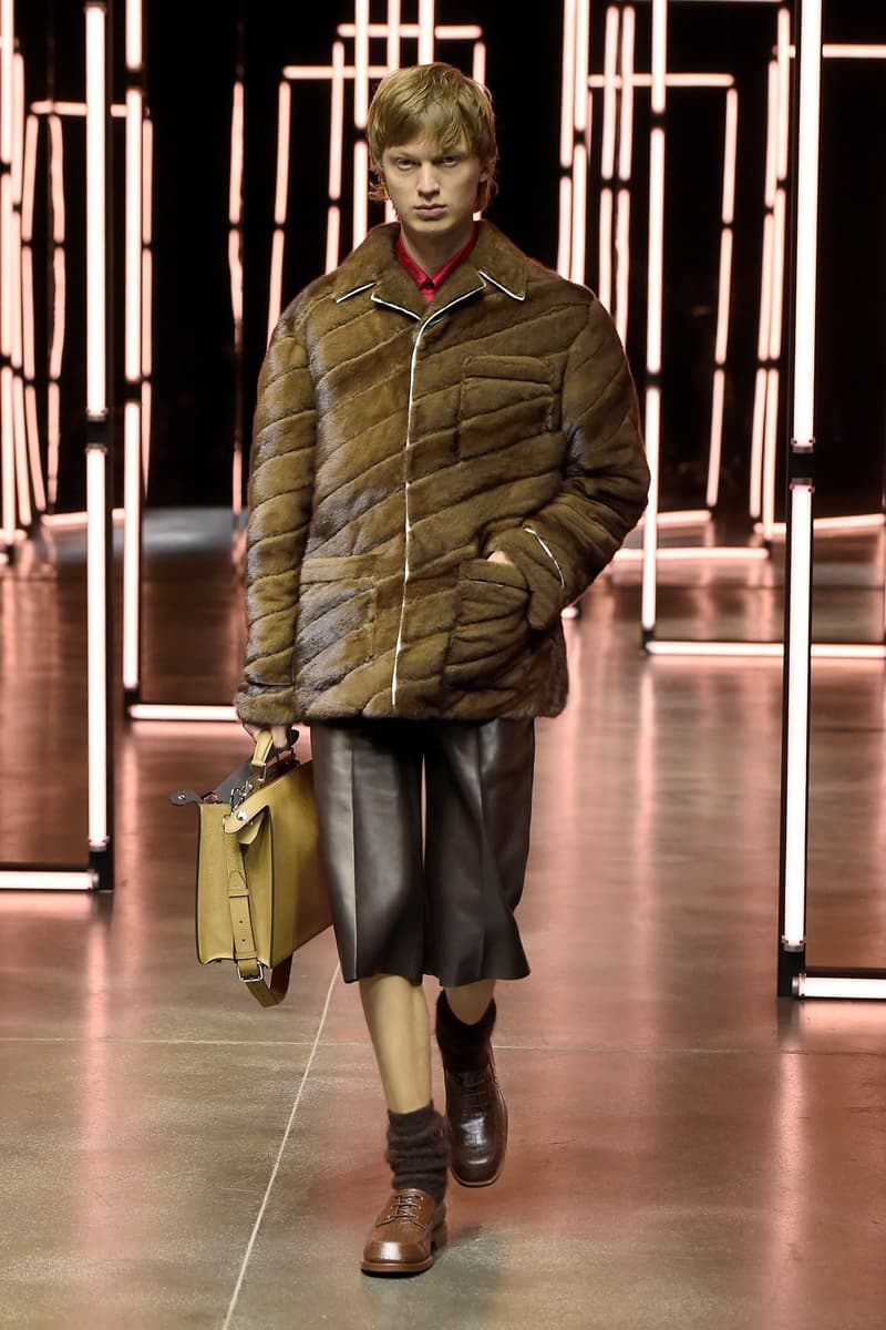 Fendi Menswear FW21 Collection Milan Fashion Week Fall Winter 2021 Silvia Venturini Fendi Luxury Fashion