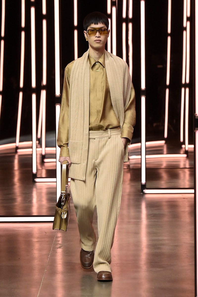 Fendi Menswear FW21 Collection Milan Fashion Week Fall Winter 2021 Silvia Venturini Fendi Luxury Fashion