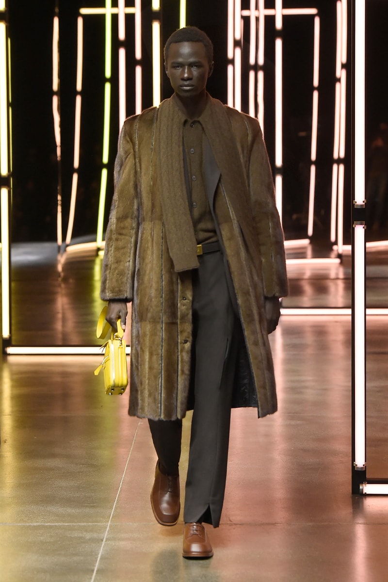 Fendi Menswear FW21 Collection Milan Fashion Week Fall Winter 2021 Silvia Venturini Fendi Luxury Fashion