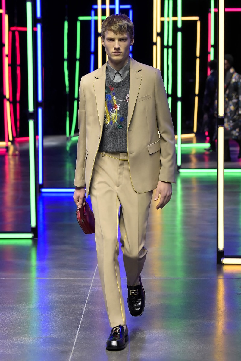 Fendi Menswear FW21 Collection Milan Fashion Week Fall Winter 2021 Silvia Venturini Fendi Luxury Fashion