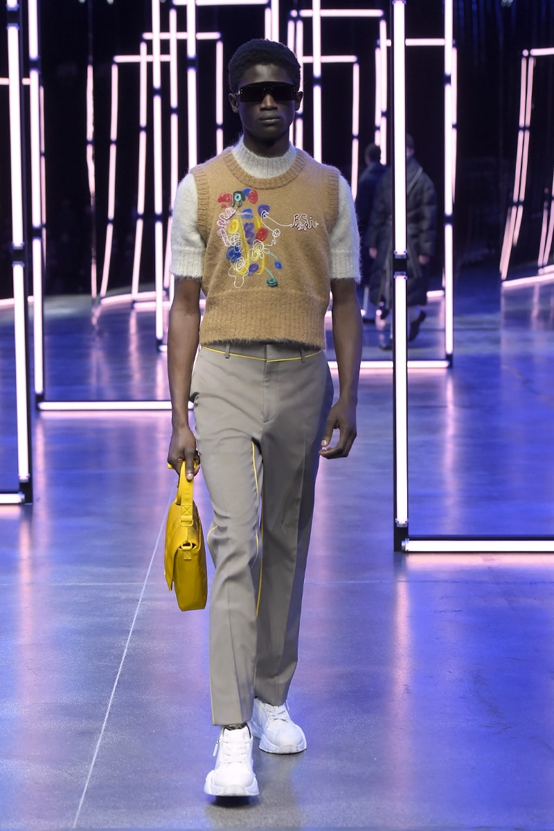 Fendi Menswear FW21 Collection Milan Fashion Week Fall Winter 2021 Silvia Venturini Fendi Luxury Fashion