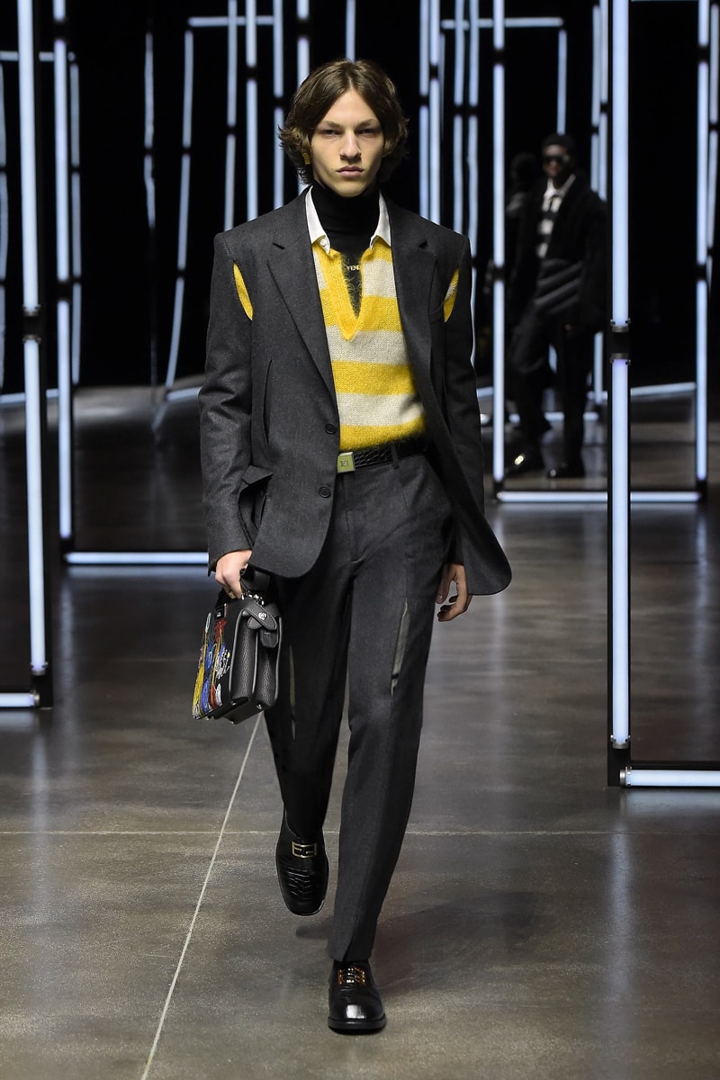 Fendi Menswear FW21 Collection Milan Fashion Week Fall Winter 2021 Silvia Venturini Fendi Luxury Fashion