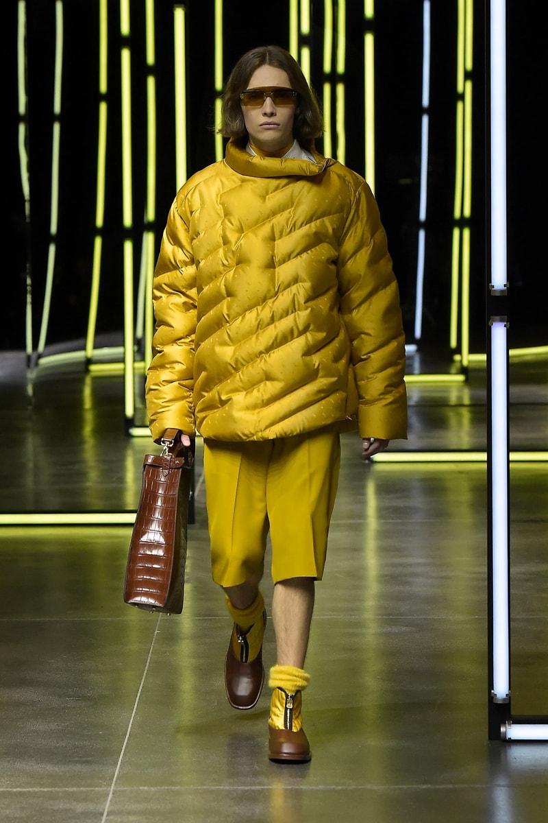 Fendi Menswear FW21 Collection Milan Fashion Week Fall Winter 2021 Silvia Venturini Fendi Luxury Fashion