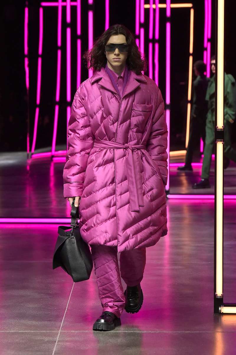 Fendi Menswear FW21 Collection Milan Fashion Week Fall Winter 2021 Silvia Venturini Fendi Luxury Fashion