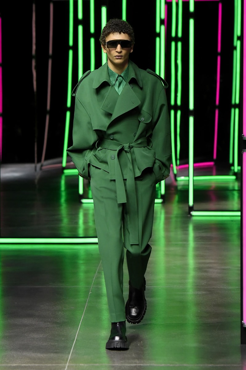 Fendi Menswear FW21 Collection Milan Fashion Week Fall Winter 2021 Silvia Venturini Fendi Luxury Fashion