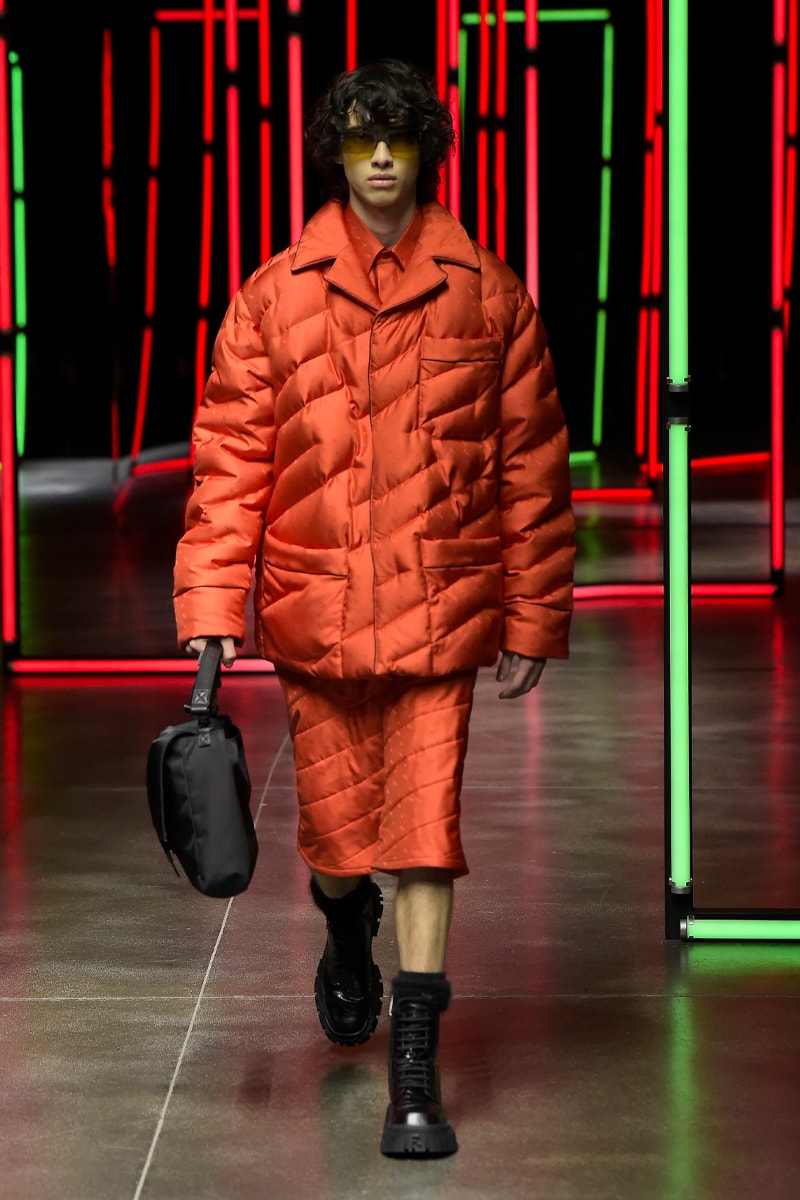 Fendi Menswear FW21 Collection Milan Fashion Week Fall Winter 2021 Silvia Venturini Fendi Luxury Fashion