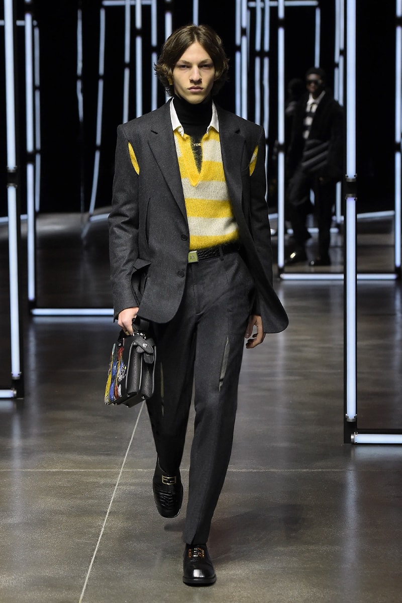 Fendi Menswear FW21 Collection Milan Fashion Week Fall Winter 2021 Silvia Venturini Fendi Luxury Fashion