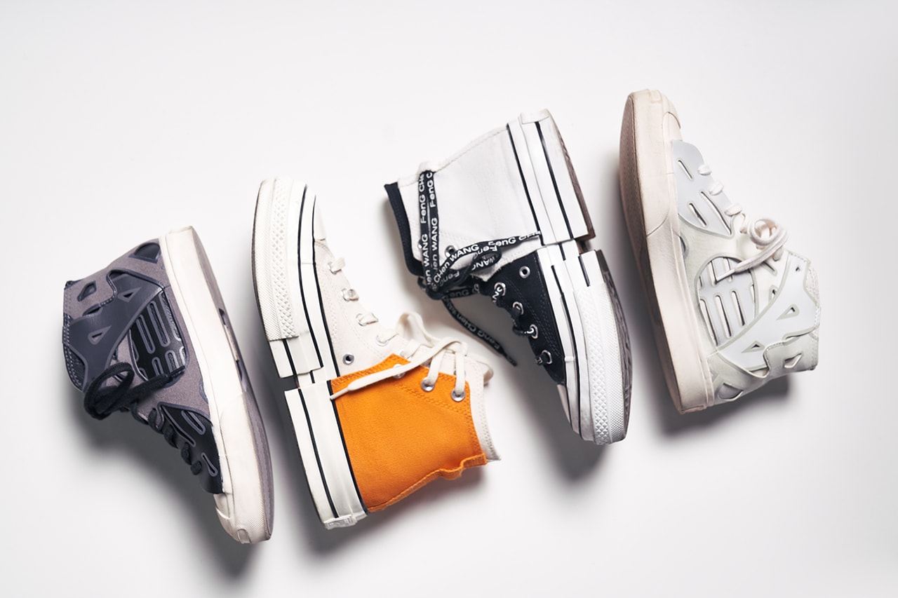 Sole Mates Feng Chen Wang Air Jordan 1 Spring Summer 2018 SS18 Runway Shoe Collaboration AJ1 Mid Sneakers Shoes Trainers Basketball Converse Chuck 70 Pro Leather Chinese Design Female Male Concepts Rare Interview HYPEBEAST Michael Jordan MJ BBall China