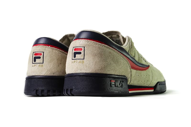 FILA, APT.4B, Original Tennis, Tennis, Suede, Gold, Classic, 80s, NYC, Streetwear, Footwear, Sneakers,