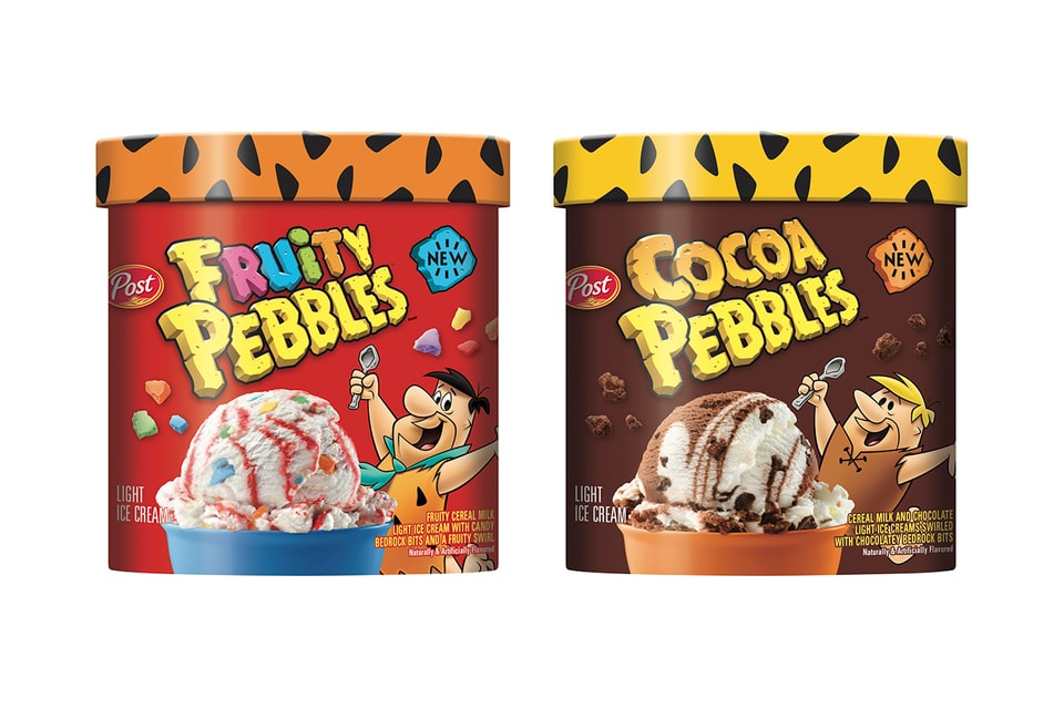 Fruity and Cocoa PEBBLES Light Ice Creams Release | HYPEBEAST