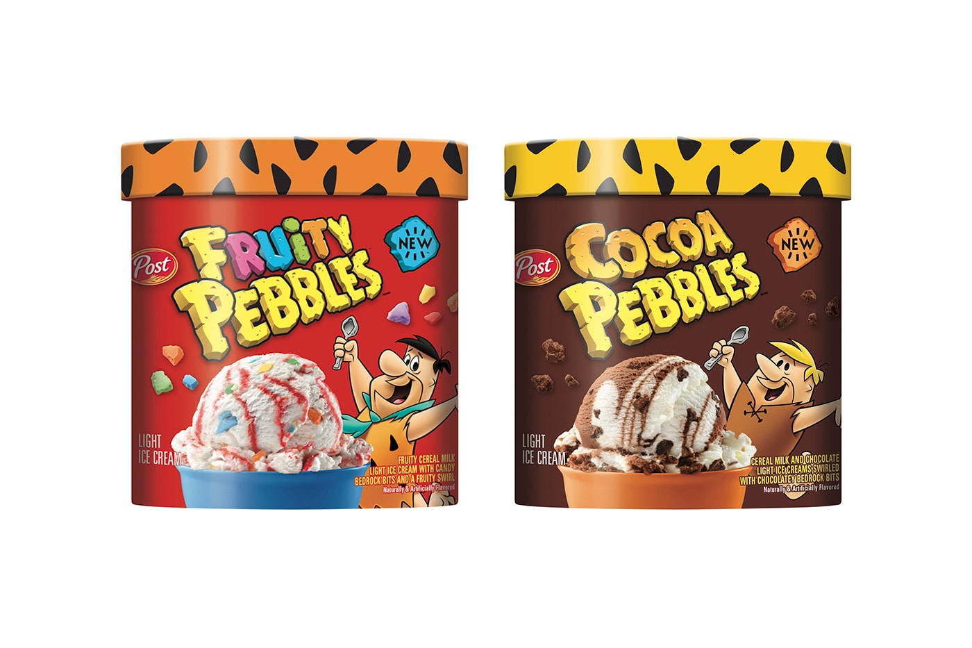Fruity and Cocoa PEBBLES Light Ice Creams Release Post Foods Taste Review