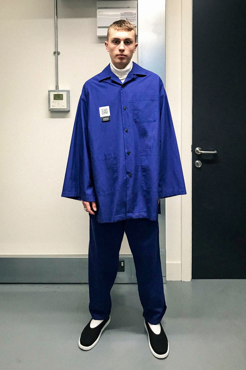 Fumito Ganryu Fall/Winter 2021 Collection Lookbook menswear paris fashion week fw21